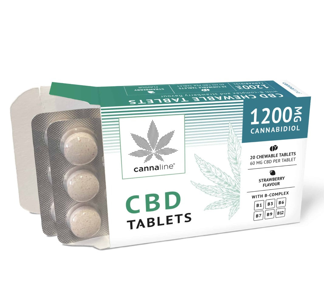 CBD TABLETS 1200mg + B-Complex