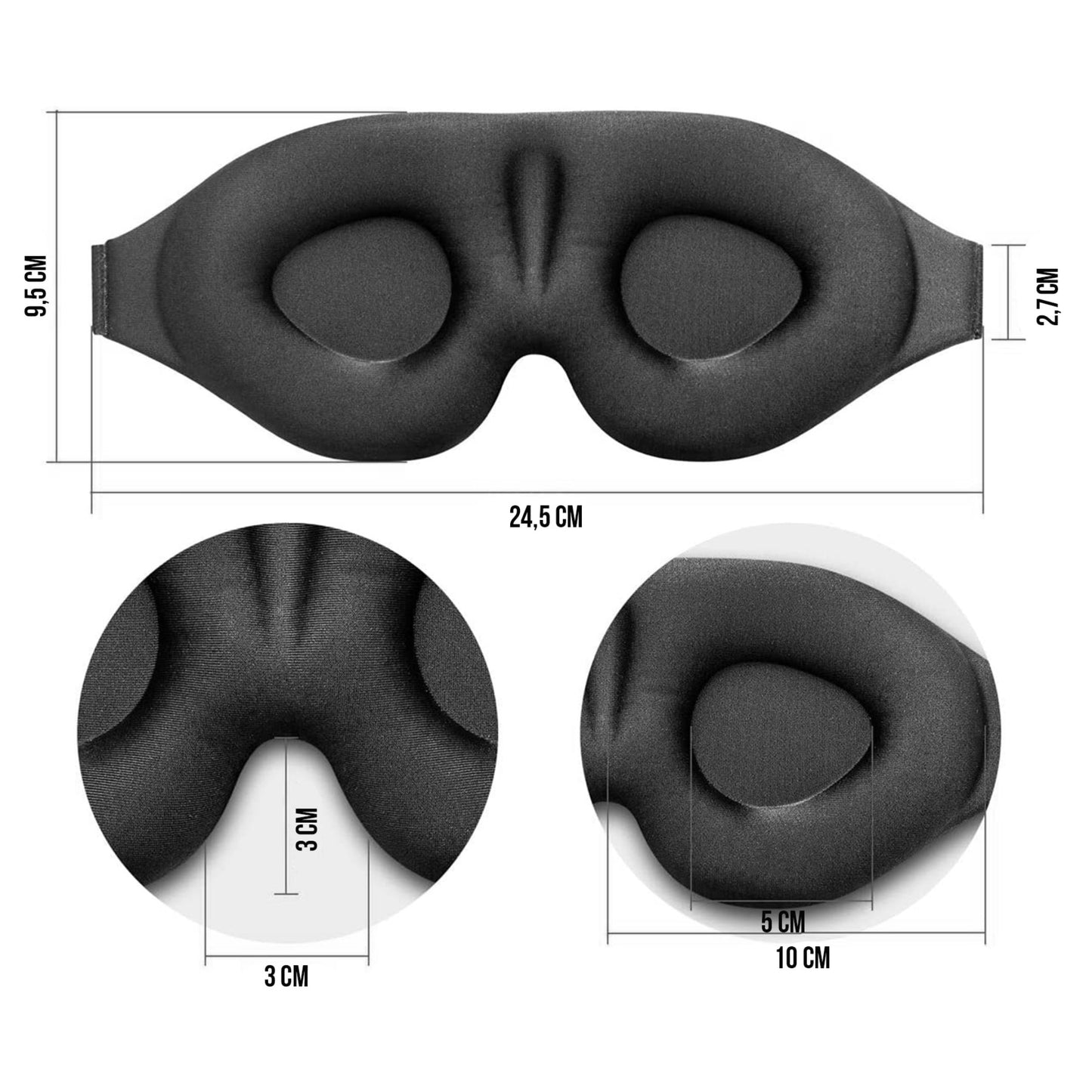 3D Маска за сън
