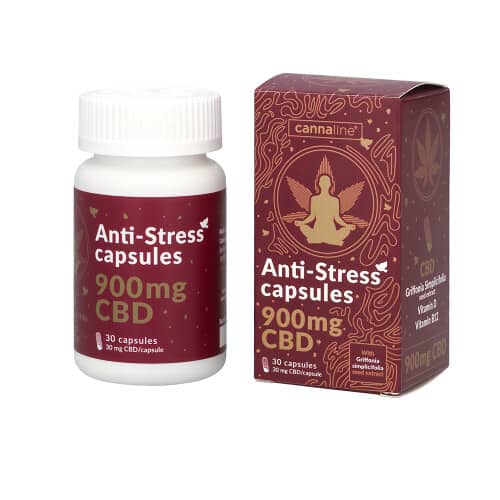 CBD ANTI STRESS CAPSULES 900mg