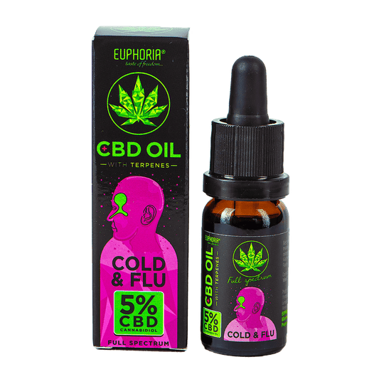 CBD масло COLD&FLU 5%