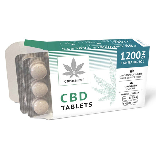 CBD TABLETS 1200mg + B-Complex